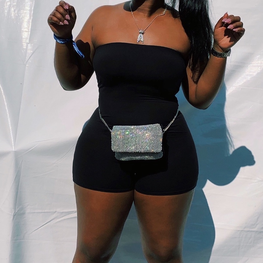 Fashion Nova Black Buenos Aires Romper